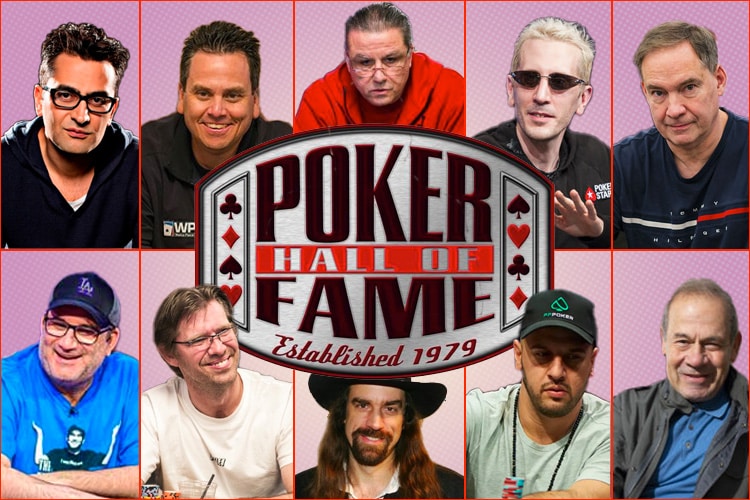 Antonio Esfandiari, Mike Matusow, Isai Scheinberg Among 2021 Poker Hall of Fame Finalists