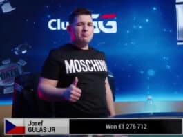 Czech Republic&#8217;s Josef Gulas Jr. Wins World Series of Poker Europe Main Event for €1.2M