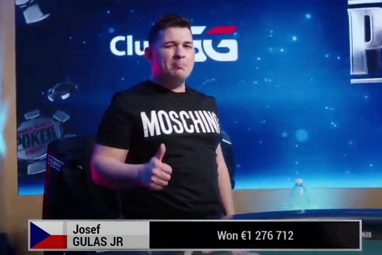 Czech Republic&#8217;s Josef Gulas Jr. Wins World Series of Poker Europe Main Event for €1.2M