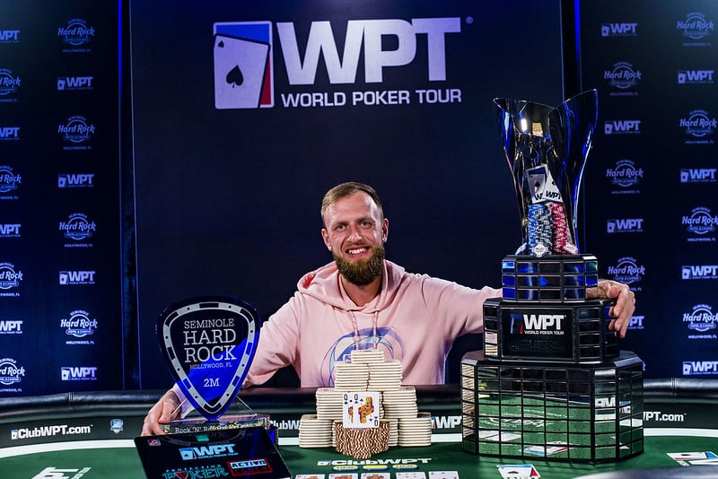 Gediminas Uselis Wins WPT Seminole Rock &#8216;N&#8217; Roll Main Event for $778K