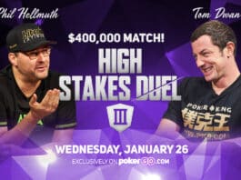 Phil Hellmuth and Tom Dwan Renew Rivalry In All-New High Stakes Duel on January 26