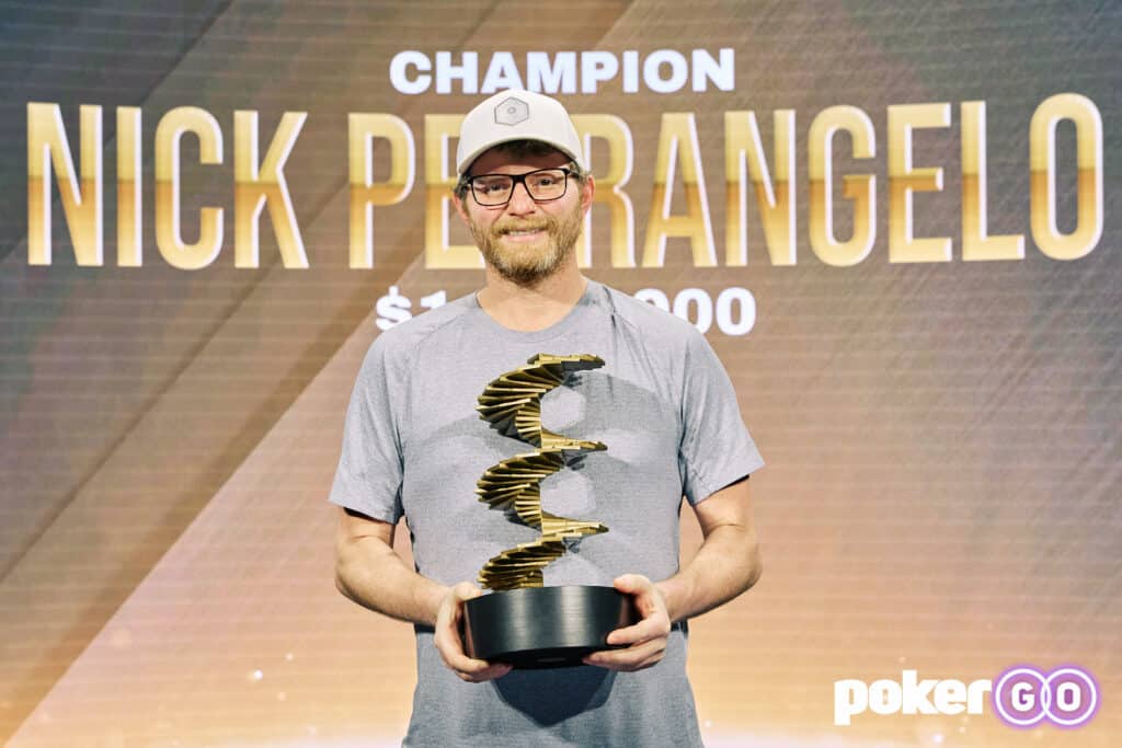 Nick Petrangelo Wins PokerGO Stairway to Millions $100K Finale for $1,026,000