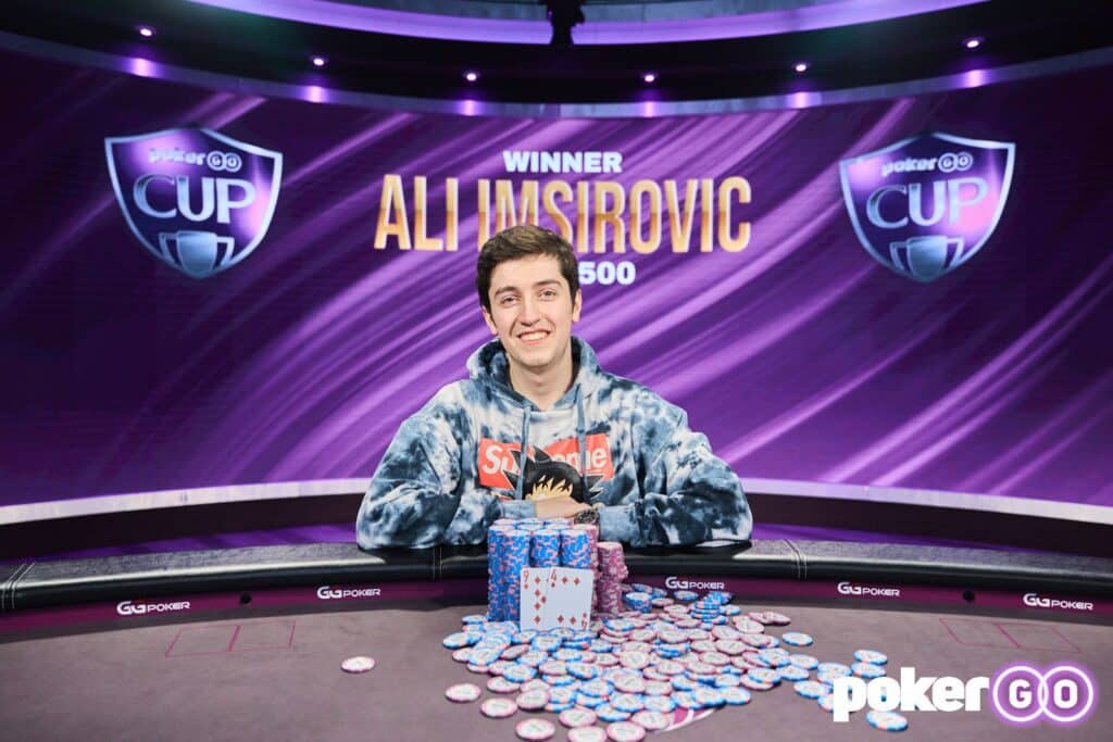 Ali Imsirovic Takes Down PokerGO Cup Event #7 for $365,500