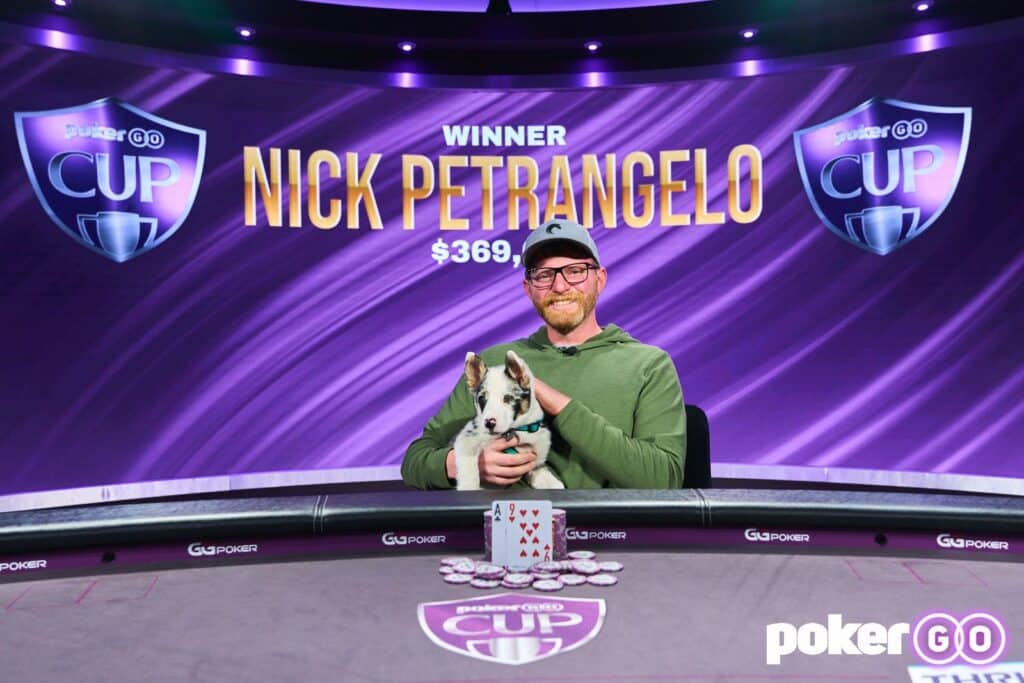 Nick Petrangelo Wins PokerGO Cup Event #5 for $369,000