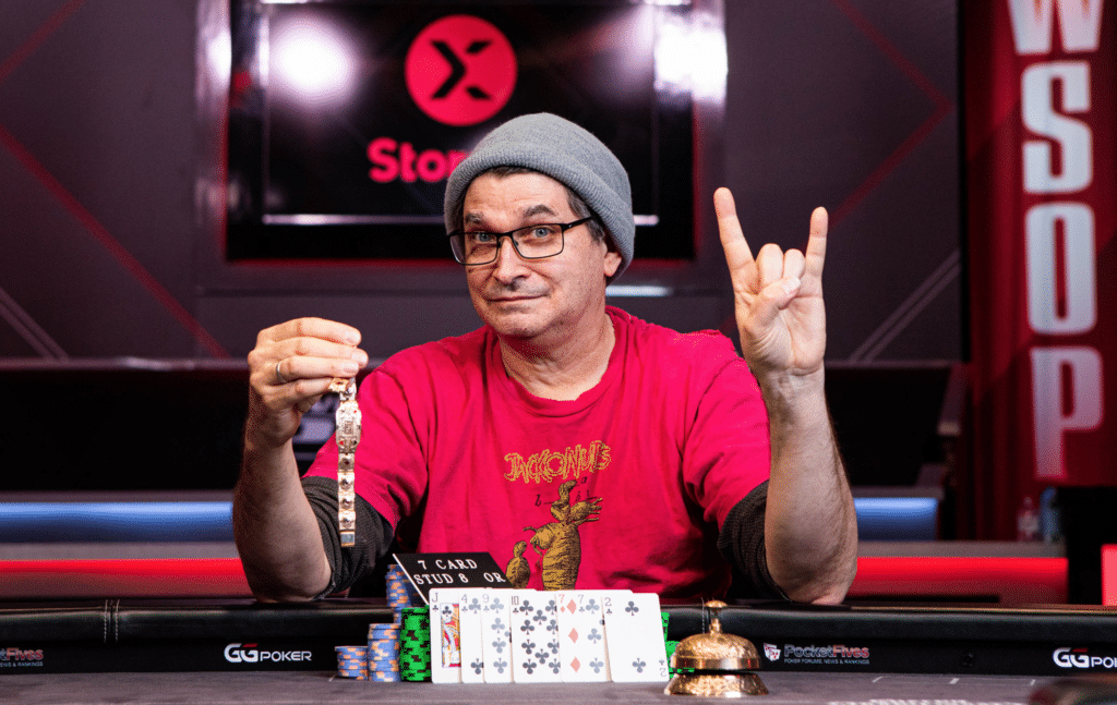 WSOP 2022: Steve Albini Rocks Out to Win H.O.R.S.E. Event and Second Bracelet for $196k