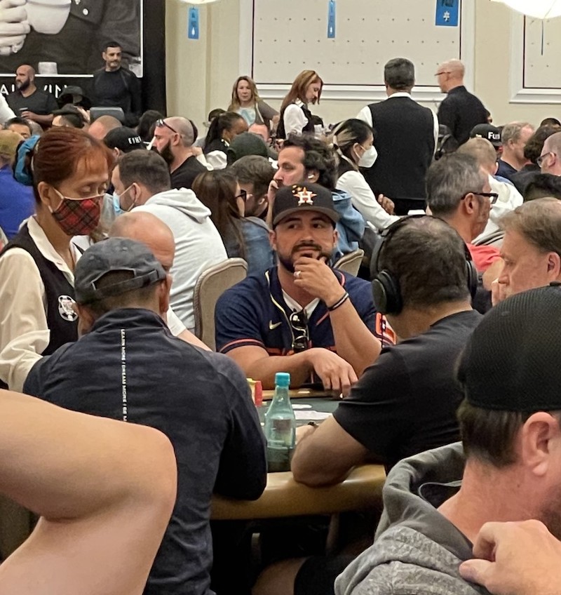 Eric Raus in WSOP Action