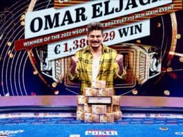 Omar Eljach Wins 2022 WSOP Europe Main Event for $1.3 million