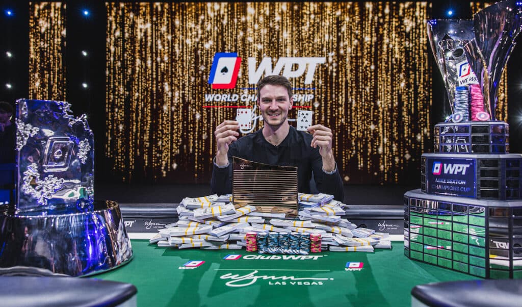 Record-Breaking WPT World Championship Won by Eliot Hudon for $4.1 million