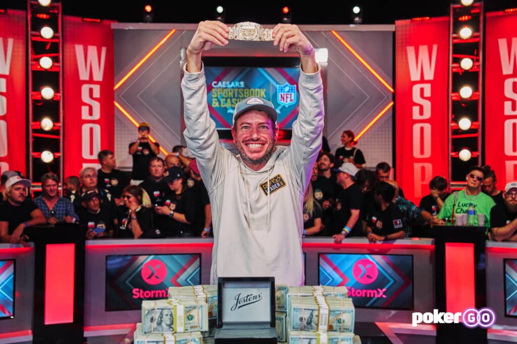 WSOP 2023: Daniel Weinman Wins 2023 WSOP Main Event for $12.1 Million