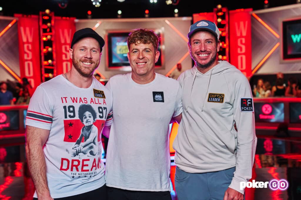 WSOP 2023: Steven Jones, Daniel Weinman and Adam Walton Final Three of Main Event