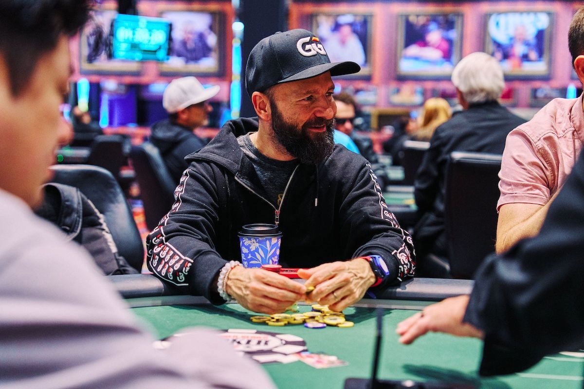 Daniel Negreanu at the WSOP
