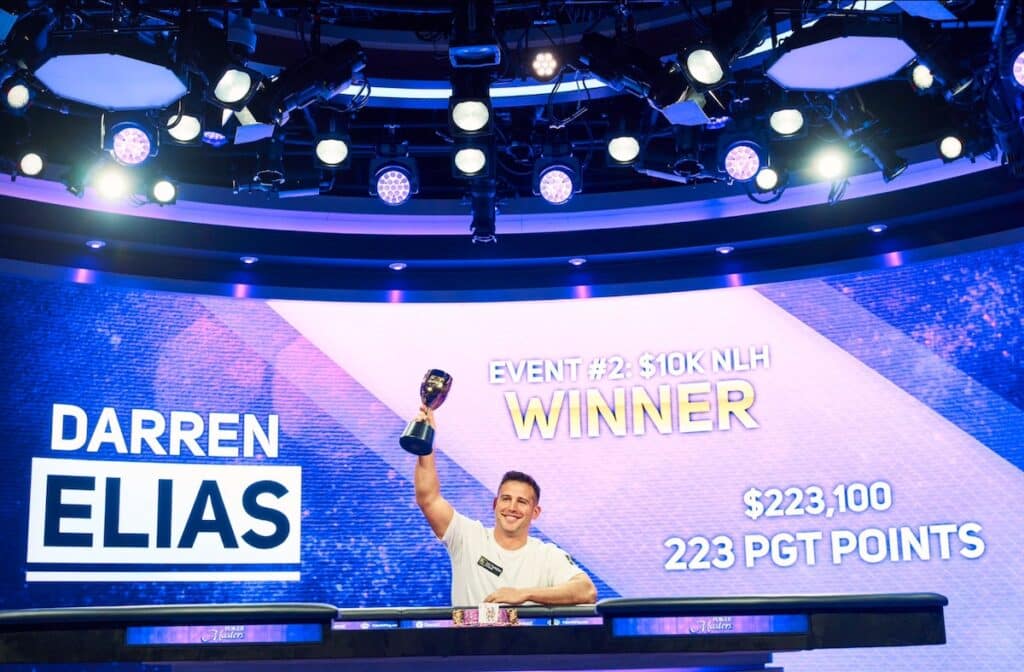 Darren Elias Wins Event #2 of Poker Masters for $223,000