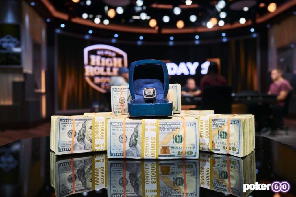 Nick Petrangelo Leads After Super High Roller Bowl Day 1, Negreanu Survives