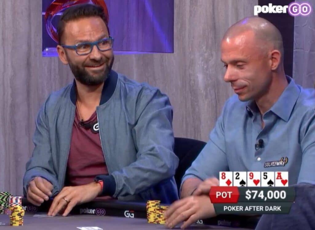 Matt Berkey and Daniel Negreanu Explode in Multiple Public Rows