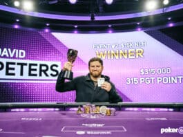 David Peters Wins Second PokerGO Cup Title in Event #7 to Take Championship Lead