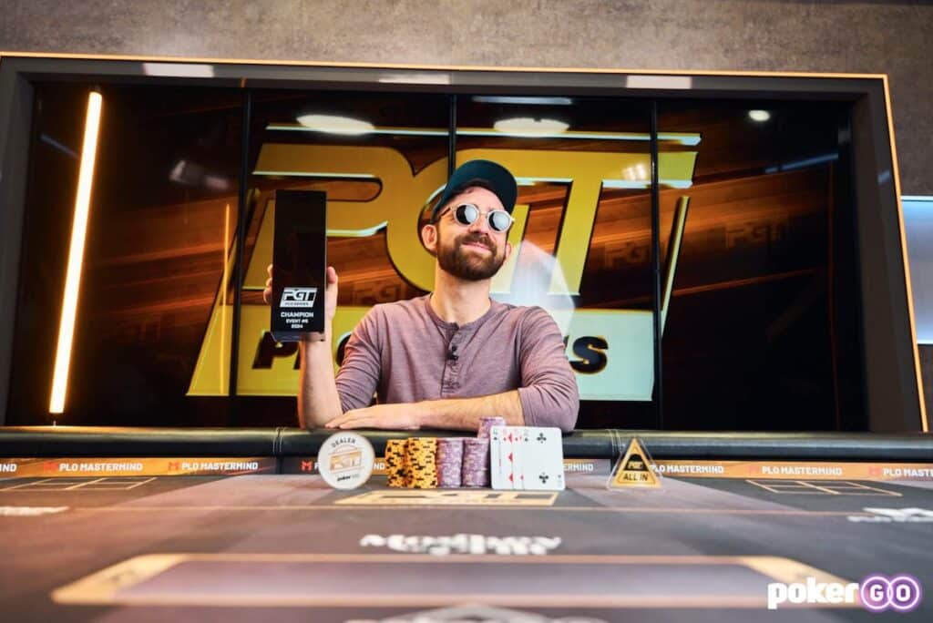 Dylan Weisman Takes Third PGT Victory in PLO Series Event #6 for $229,000