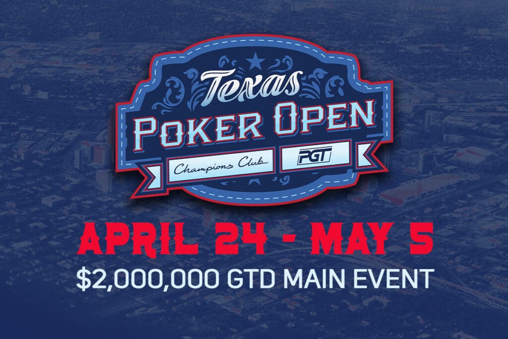 PokerGO Heads South for Inaugural Texas Poker Open with $2m Main Event