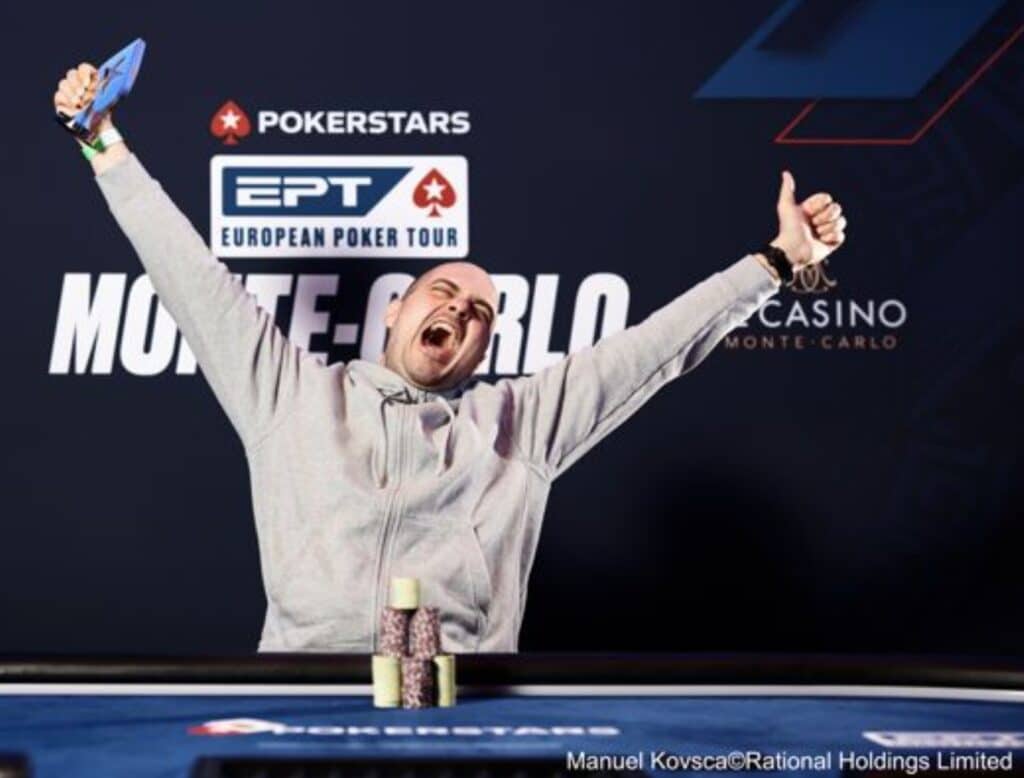 EPT Monte Carlo Mystery Bounty Won by Antoine Labat as Schemion and Salas Go Close