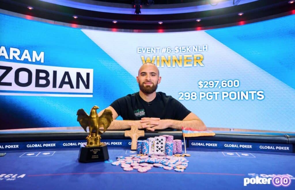 Aram Zobian Wins U.S. Poker Open Event #6 for $264,000