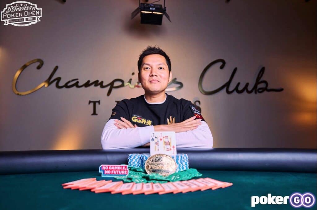 Texas Poker Open Main Event Won by Chinese Professional Ren Lin for $400,000