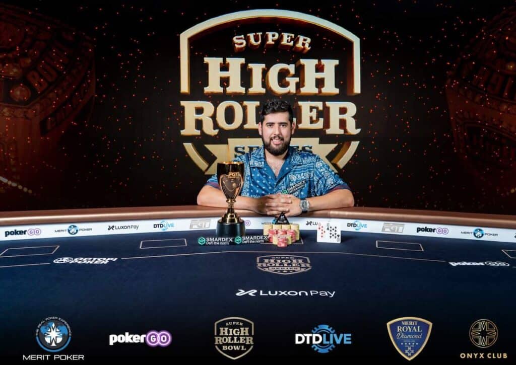 PGT Super High Roller Series Event #3 Won by Maher Nouia as Mateos Misses Out