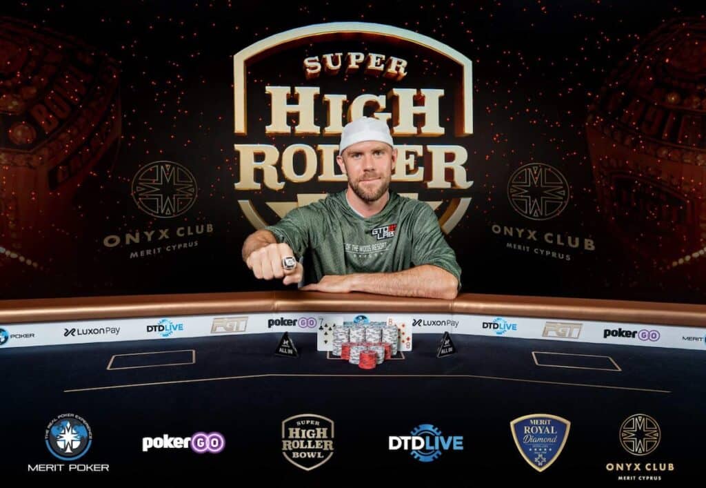 Seth Davies Wins Super High Roller Bowl for $3.2m in Northern Cyprus