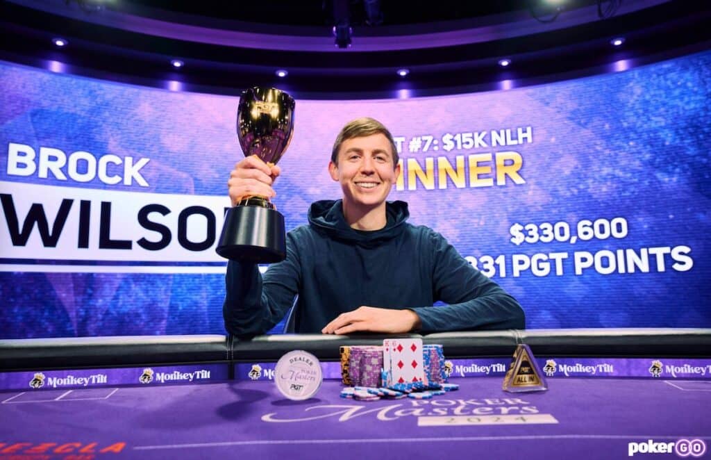 Penultimate Poker Masters Event Sees Wilson the Winner