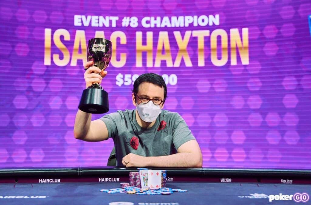 Poker Masters Event #6 won by Isaac Haxton for $352,000