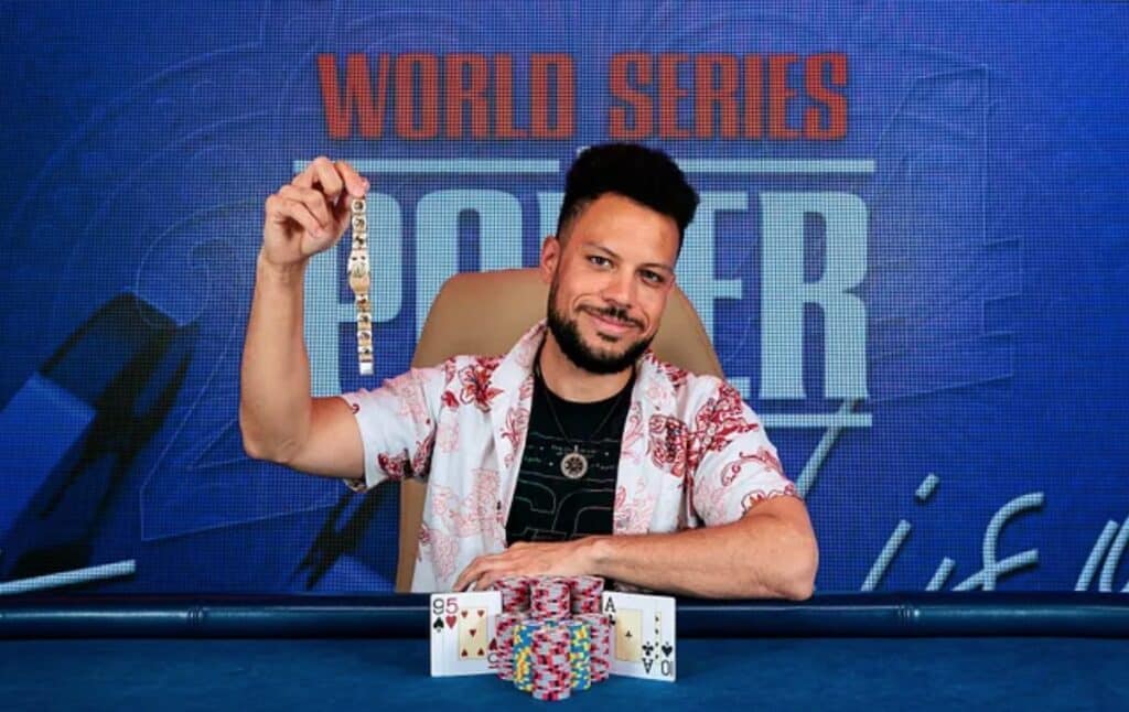 Dennis Weiss Outlasts Martini and Lee to win Maiden WSOP Bracelet