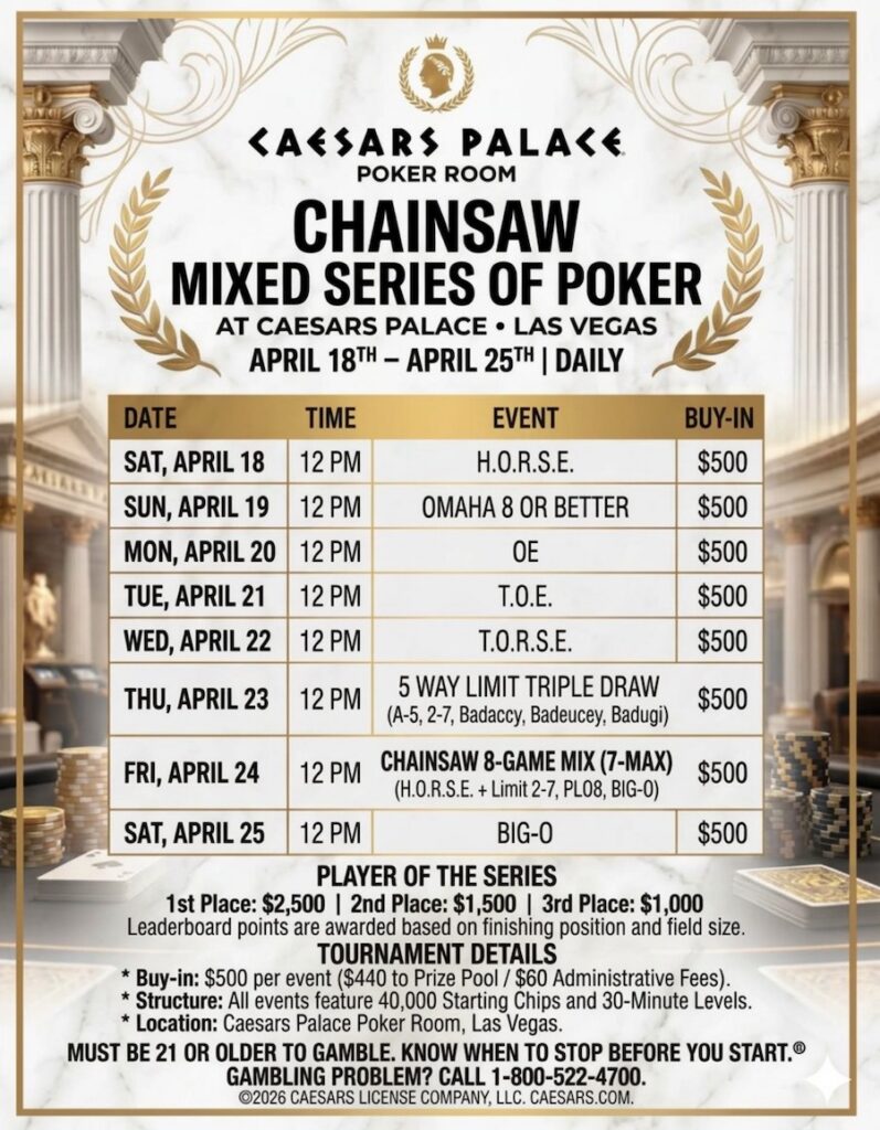 Mixed Series of Poker