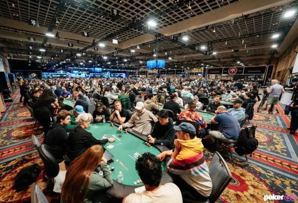 WSOP 2026: Main Event Tips Past 8,000 Entries, Two PokerStake Stars Running Deep