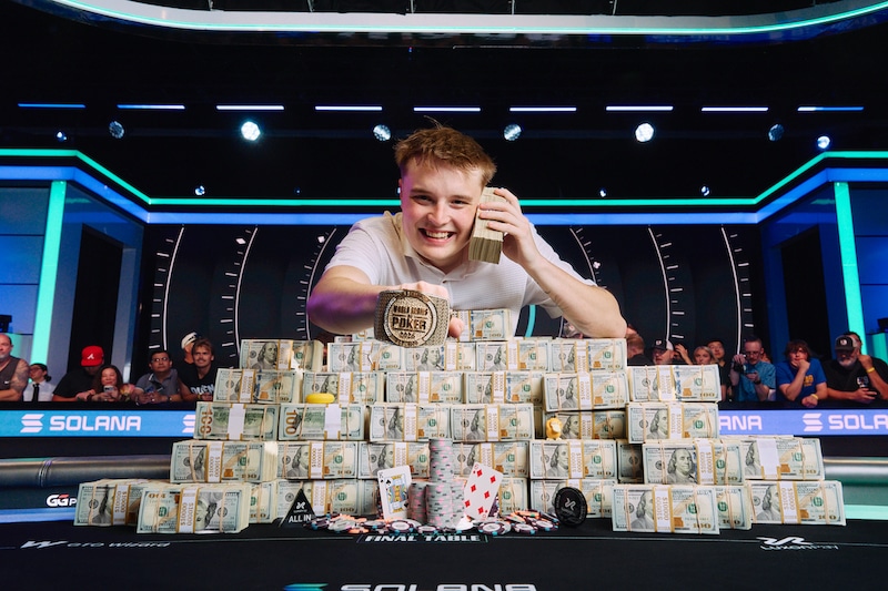 Lucas Jumalon Wins 2026 WSOP Main Event for $10m in Las Vegas